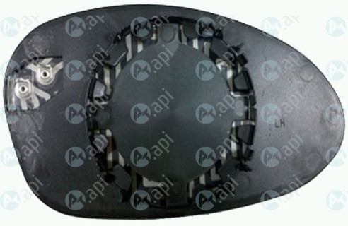 Mirror insert  BMW 1-serie E87 (2004-), left side