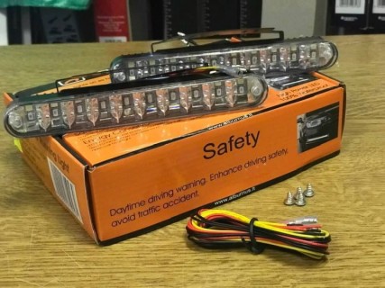 Daytime running lights 20LED, E4, white, 12V 