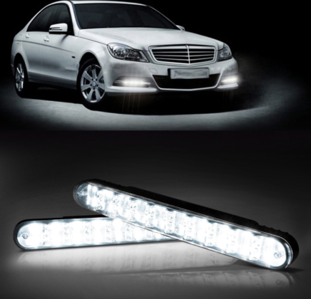 Daytime running lights 20LED, E4, white, 12V 