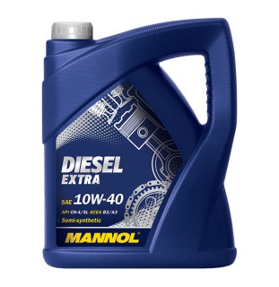Semi-synthetic oil Mannol DIESEL EXTRA 10W-40 (TDI), 5L
