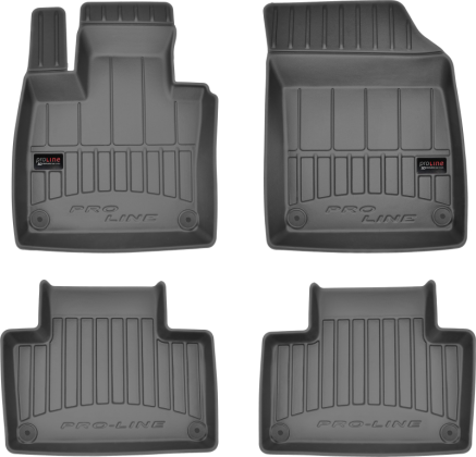 Rubber floor mat set Volvo XC90 (2015-2023)  