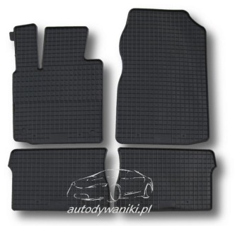 Rubber floor mats set Renault Twingo (2007-2014)
