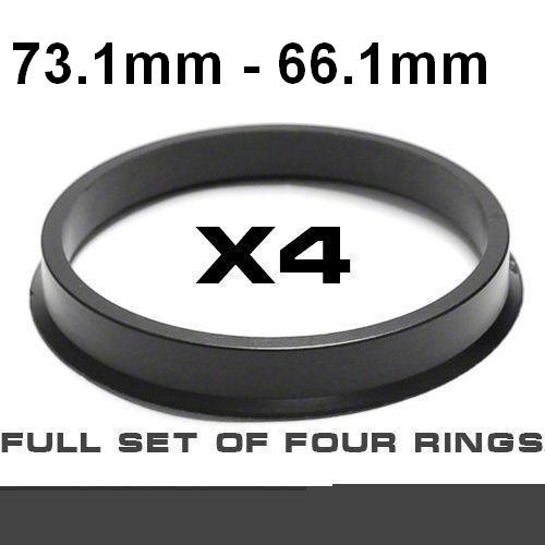 Wheel hub centring ring 73.1mm ->66.1mm