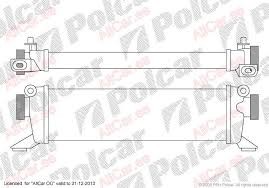Intercooler radiator Mercedes-Benz A-class W168 (1997-2002)/ 1.6CDI,1.7CDI