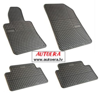 Rubber floor mat set  Peugeot 508 (2010-2019)