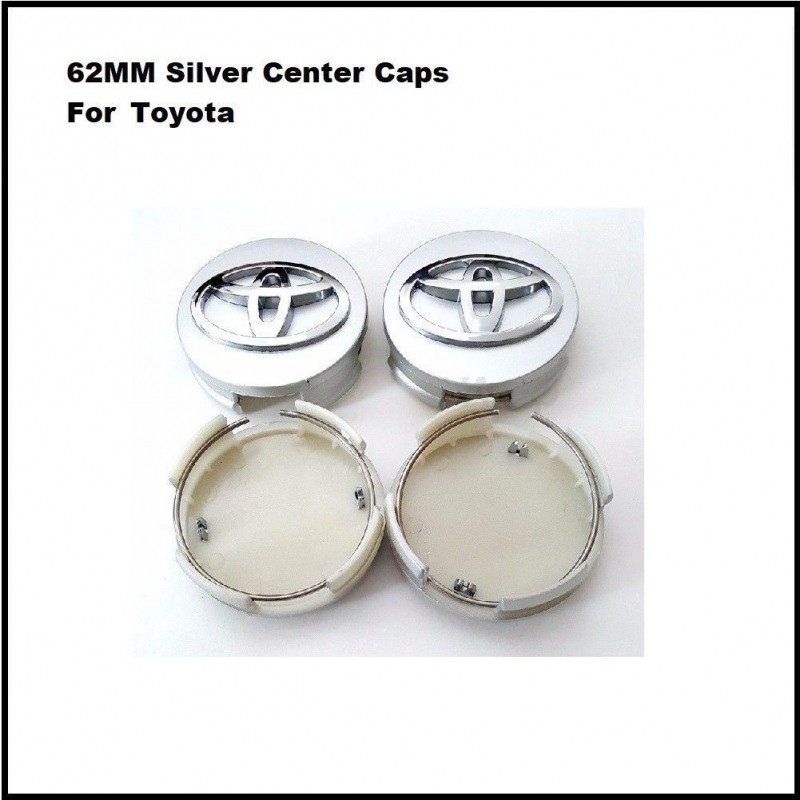Wheel hub cap set Toyota, 4x⌀62mm