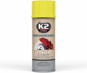 Hight temperature brake calliper paint (yellow) - K2, 400ml.  