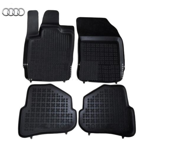 Rubber floor mat set  Audi A1 (2010-2018) with edges