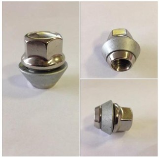 Wheel  nut with moovable
