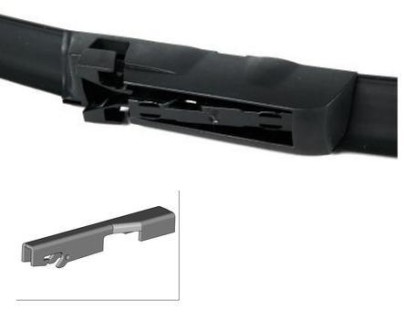 AEROTWIN wiperblade set by BOSCH for Audi A6 C6 (2005-2011), 55/55cm