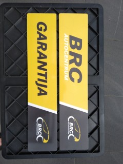 2mm Plastic plate with your logo