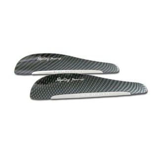 Wiperblade spoiler set, carbon imitation