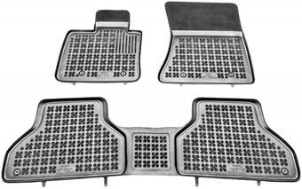 Rubber floor mats set BMW X5 E70 (2006-2013) /X6 E71 (2007-2015), with edges