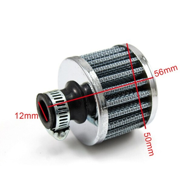 Cylindric air filter  d-12 mm