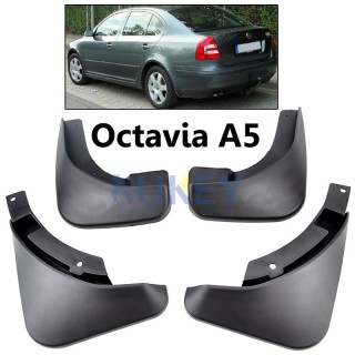Mud flaps set Skoda Octavia (2004-2012)