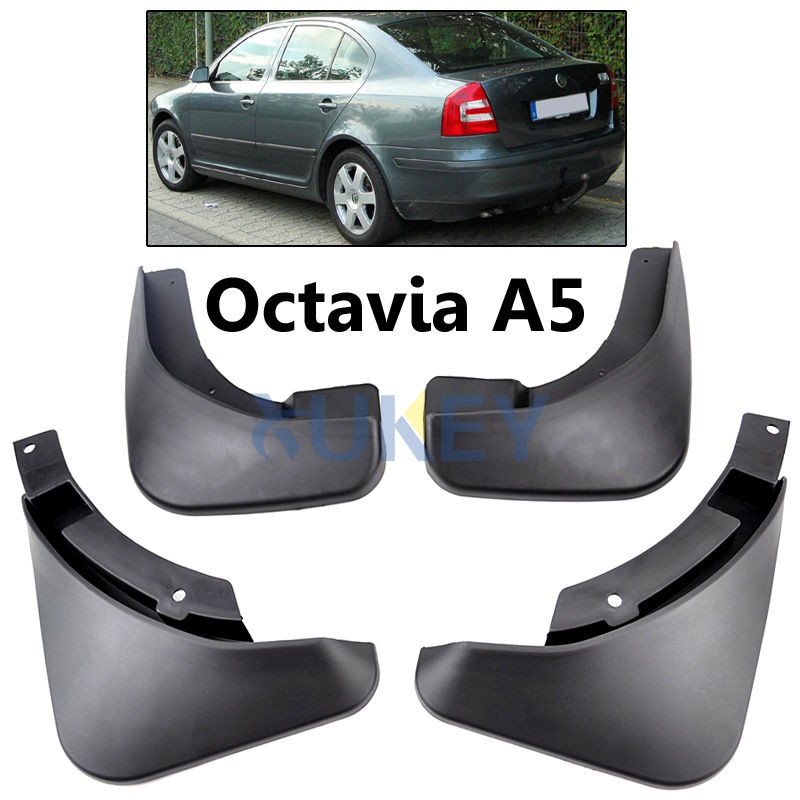Mud flaps set Skoda Octavia (2004-2012)