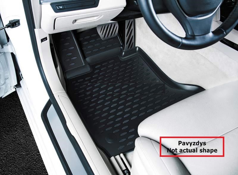 3D Rubber trunk mat  Lexus IS (2005-2013)