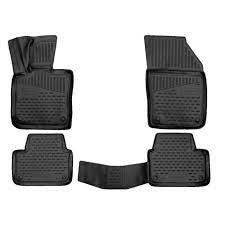 Rubber floor mats set for Volvo V60 (2018-2025)