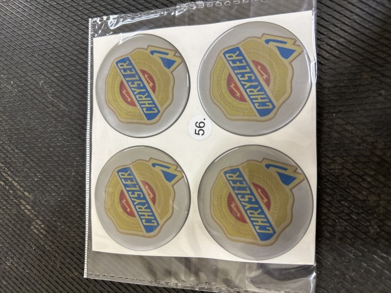 Disc stickers - Chrysler 56mm 