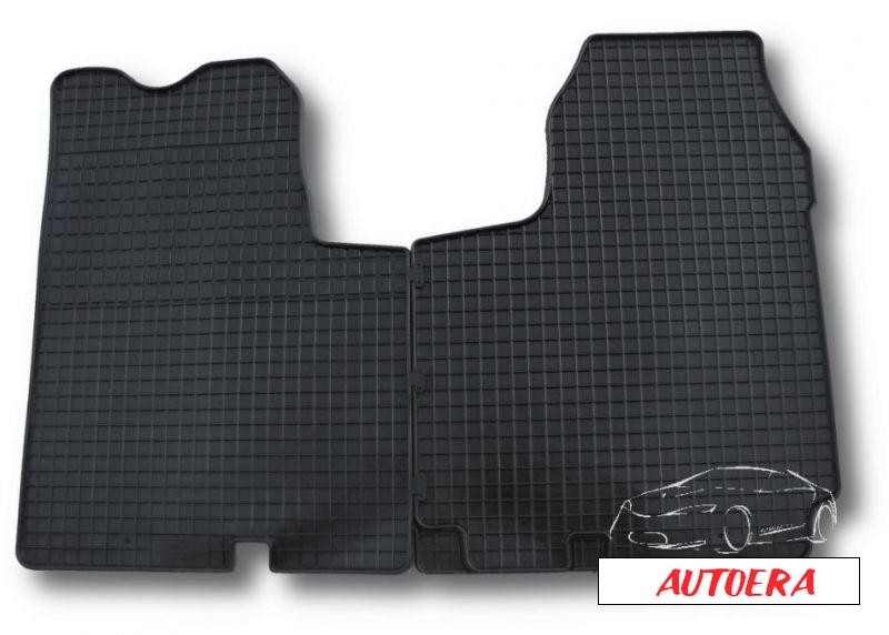 Rubber floor mats set Renault Trafic (2001-2014) /Opel Vivaro (2001-2014)/Nissan Primastar (2006-2014)