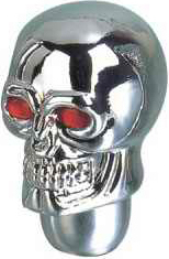 Gearbox shift knob, skull