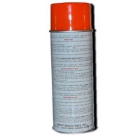 Fluorescent orange paint, 400ml.