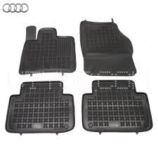 Rubber floor mat set Audi Q7 (2005-2015) with edges