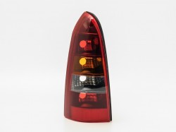 Rear tail light Opel Astra G (1998-2004), left side  / smoke