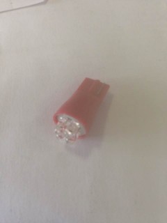 Лампочка 1xLED красная 12V, 5W