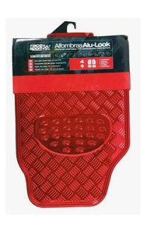 Universal floor mat set - Tuning, red