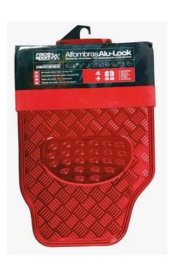 Universal floor mat set - Tuning, red