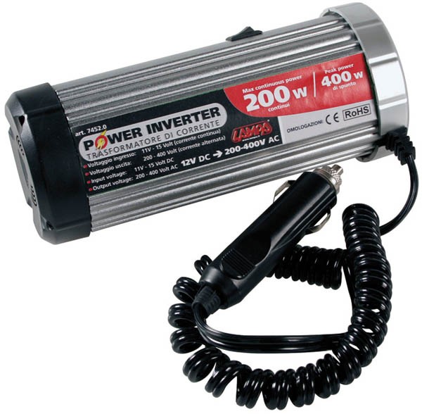 Converter 12V-230V 200-400W+USB