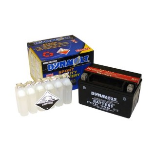 Moto battery - Dynavolt 6А, 12V (-/+)