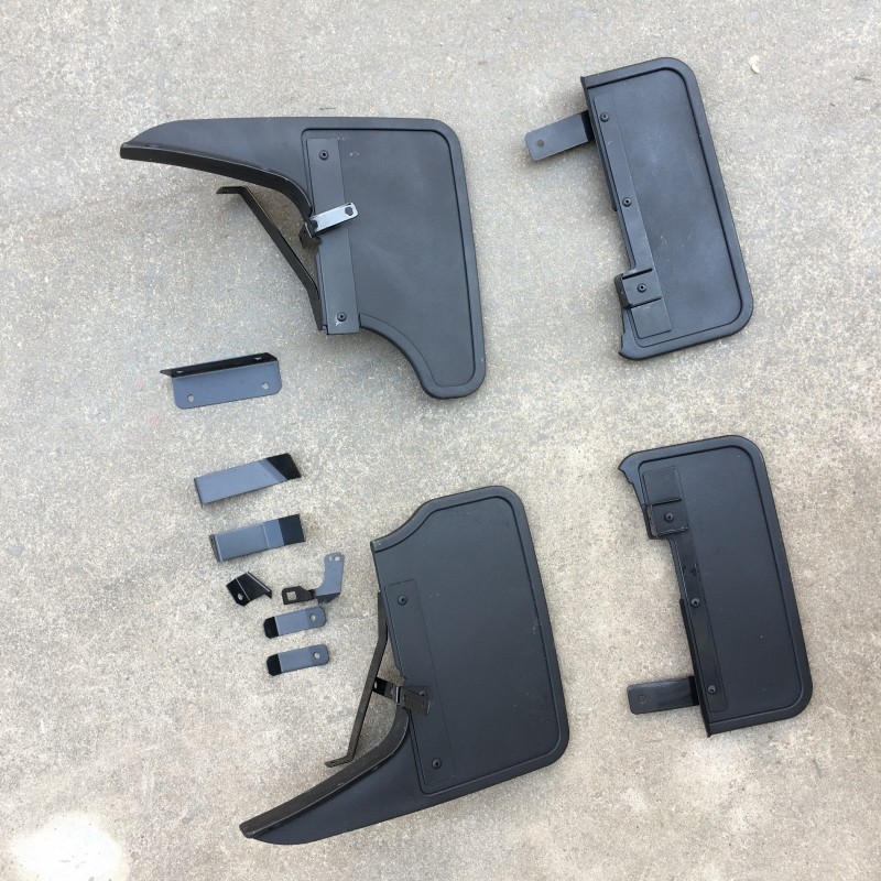 Mud flaps set for VW T5 (2003-2015)/ T6 (2015-2023)