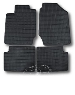 Rubber floor mats set Toyota Corolla E12 (2002-2007)