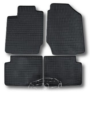 Rubber floor mats set Toyota Corolla E12 (2002-2007)