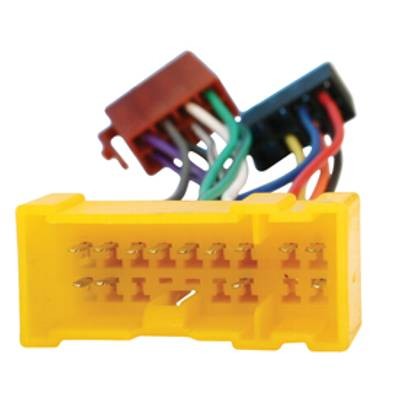 Adapter from Nissan2 audio to ISO EURO connector 