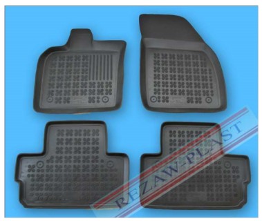 Rubber floor mat set  Volvo C30 (2007-2012), with edges