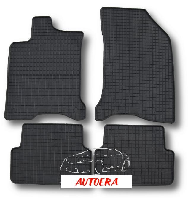 Rubber floor mats set Renault Laguna (2001-2007)