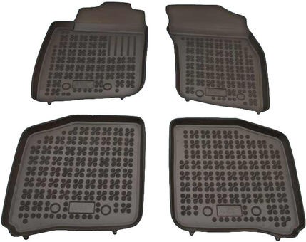 Rubber floor mat set Volvo S80 (1998-2006) with edges