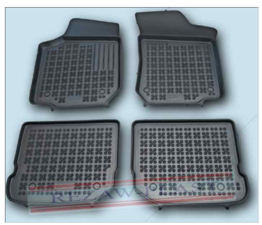 Rubber floor mat set Skoda Octavia (1997-2004), vanniņas
