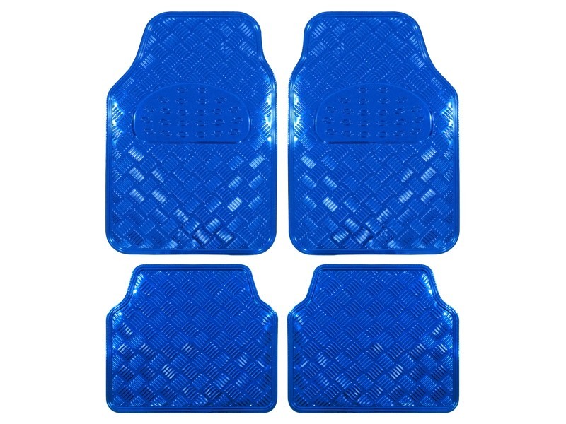 Universal floor mat set - Tuning, blue
