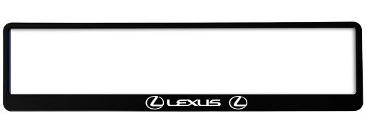 2pcs x Plate number holder - LEXUS