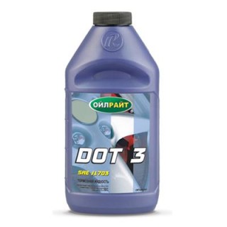 Brake fluid DOT3, 0.5L