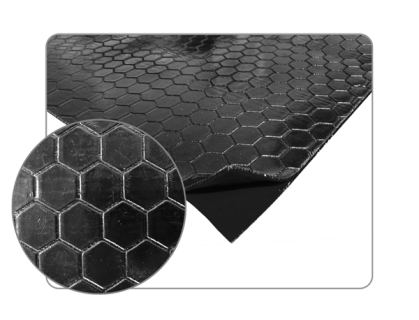 Isolat.material 500mm X 500mm X 4mm, 1pcs.