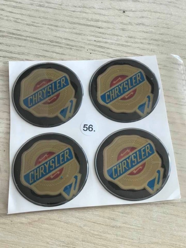 Disc stickers - Chrysler 56mm