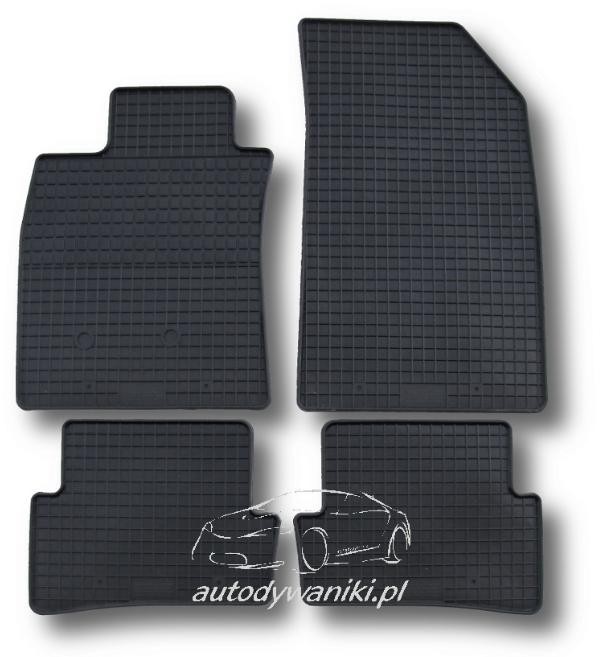 Rubber floor mats set Renault Clio (2005-2012)
