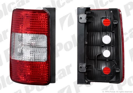Rear tail light VW VW Caddy (2005-2010), left side