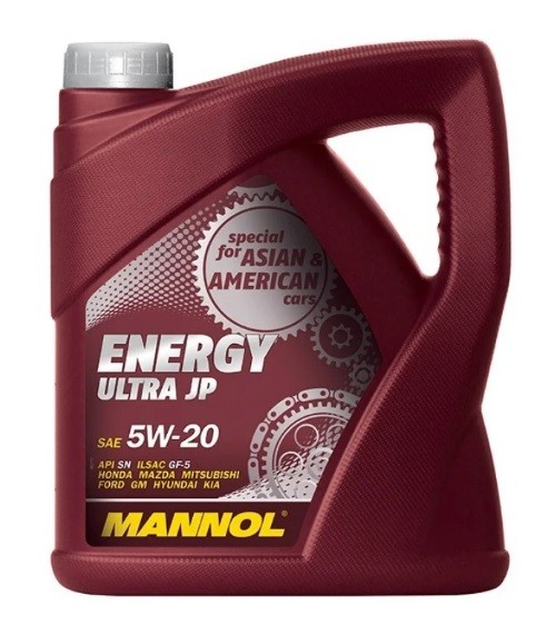 Synthetic engine oil - Mannol Energy Ultra JP 5W20, 4L