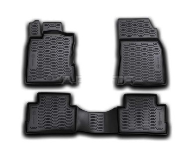 Rubber floor mats set Nissan Qashqai (2013-2020)/ X-Trail (2013-2020)